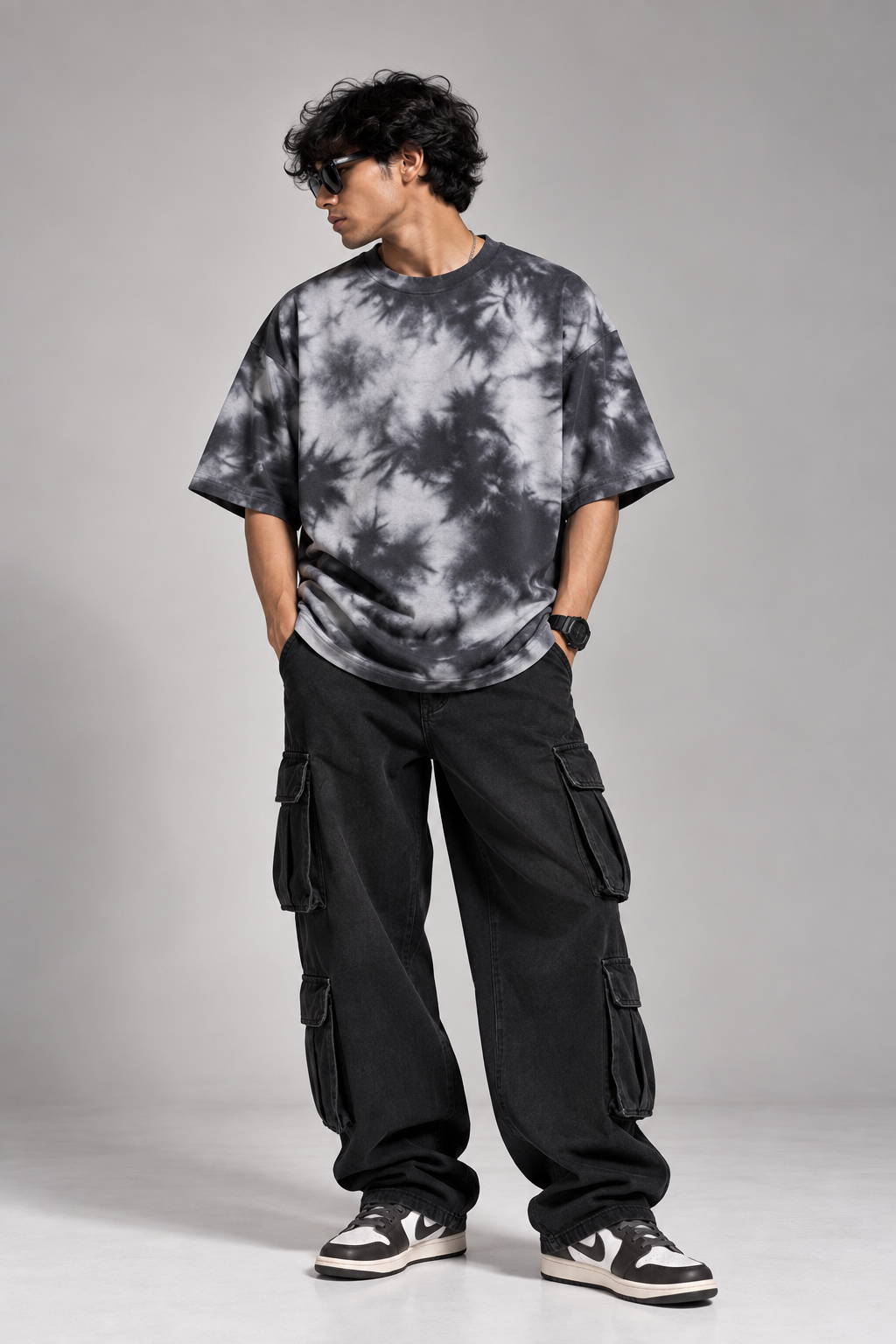 Tie-Dye Oversized T-Shirt – Premium Streetwear Graphic Tee