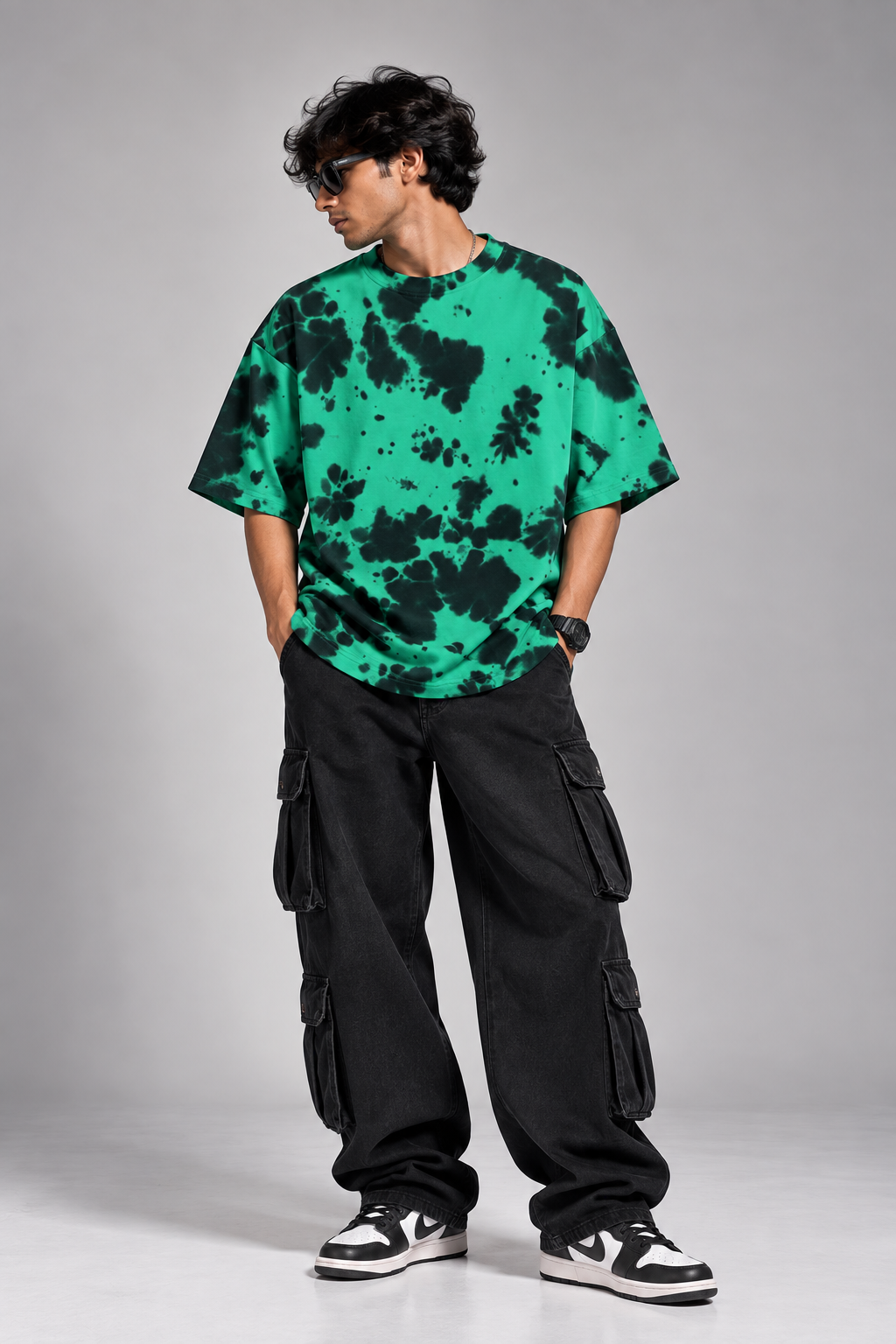 Tie-Dye Oversized T-Shirt – Premium Streetwear Graphic Tee