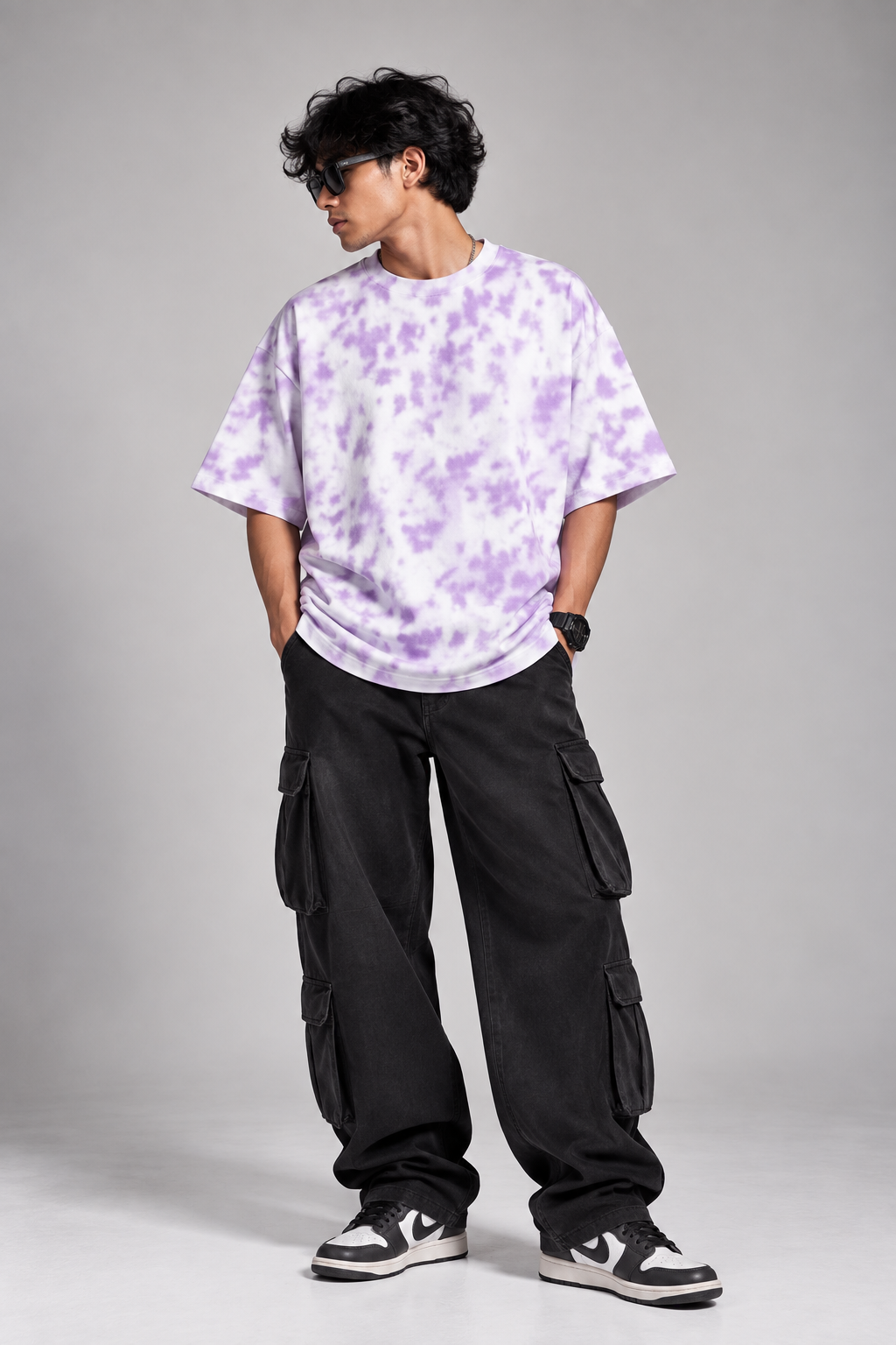 Tie-Dye Oversized T-Shirt – Premium Streetwear Graphic Tee