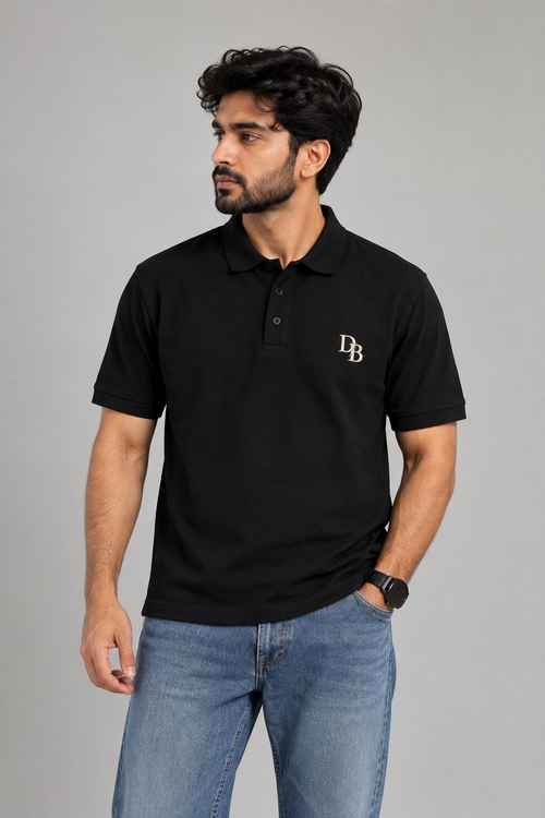 DB Classic Polo T-Shirt – Premium Men's Casual Polo