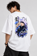 Gojo Anime Oversized T-Shirt – Japanese Graphic Streetwear Tee