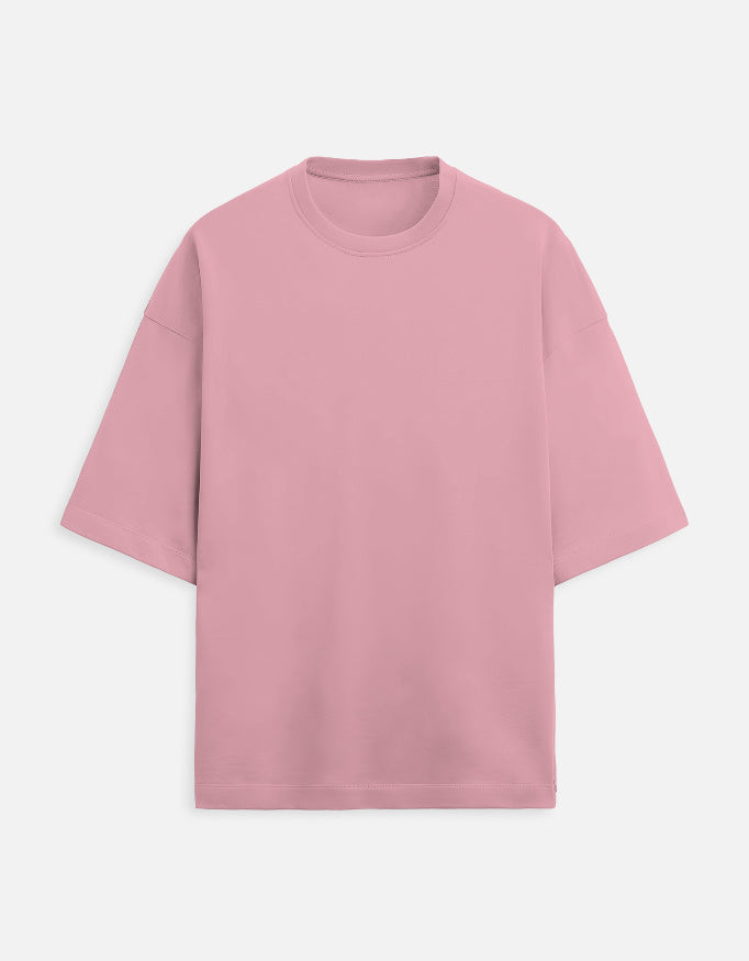 Pink t-shirt on a white background