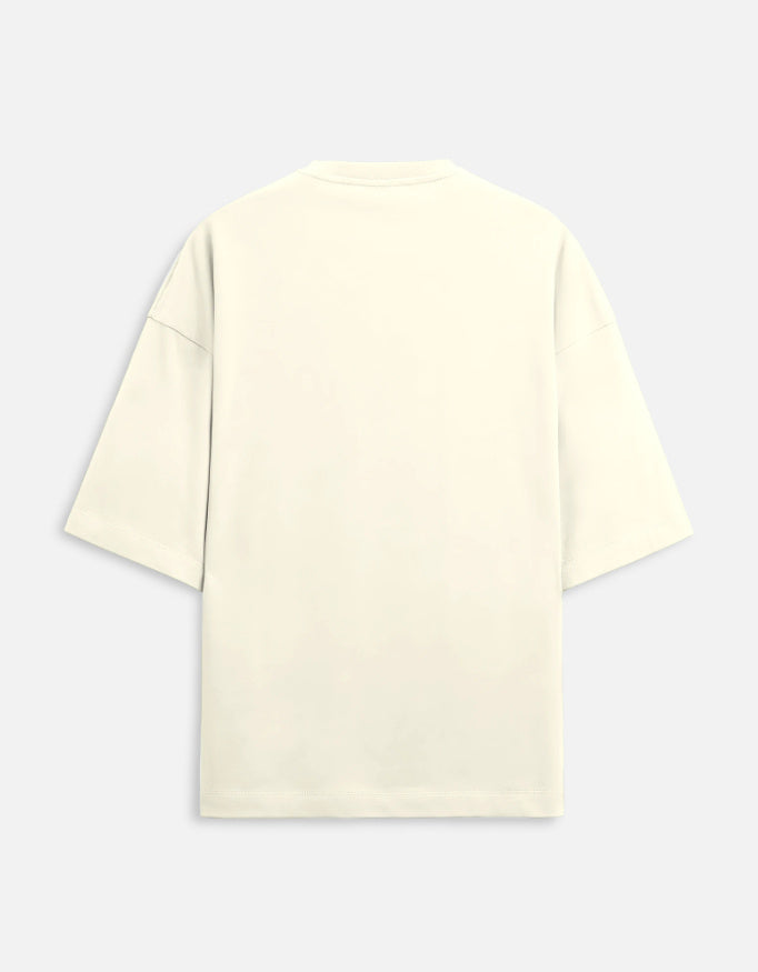 Unisex oversized T-shirt with bold MODERN chest graphic