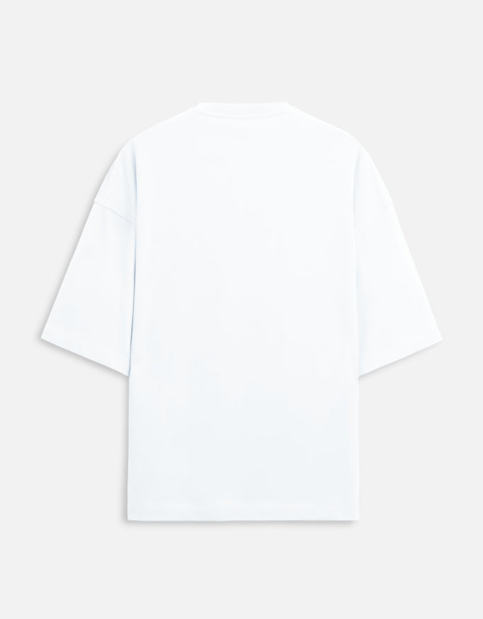 Unisex oversized T-shirt with bold MODERN chest graphic