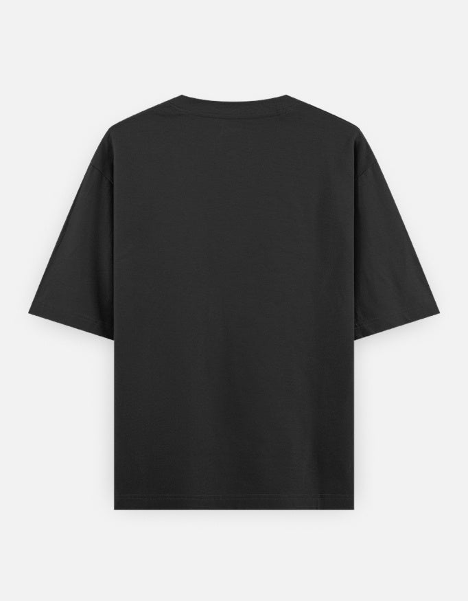 back black lion face tshirt