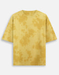 yellow mixed oversized tshirt